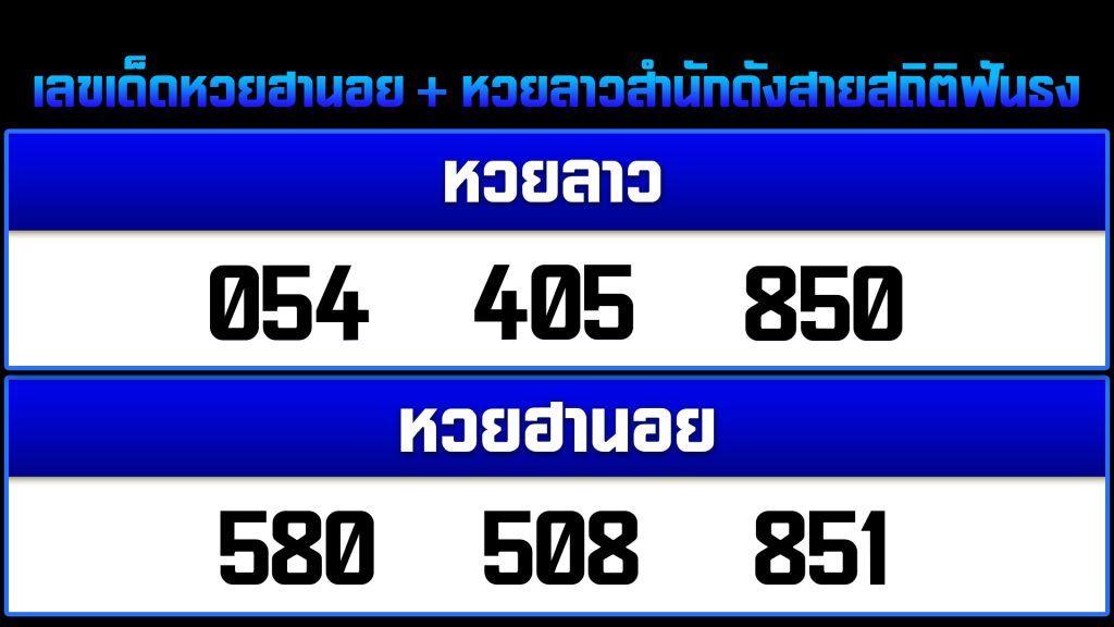 เลขเด็ดออนไลน์
